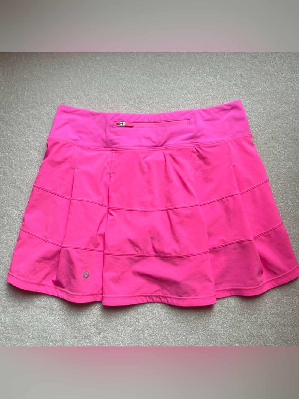 Lululemon Hot Pink Athletic Skirt.  Hot Pink.  Size 4 tall.